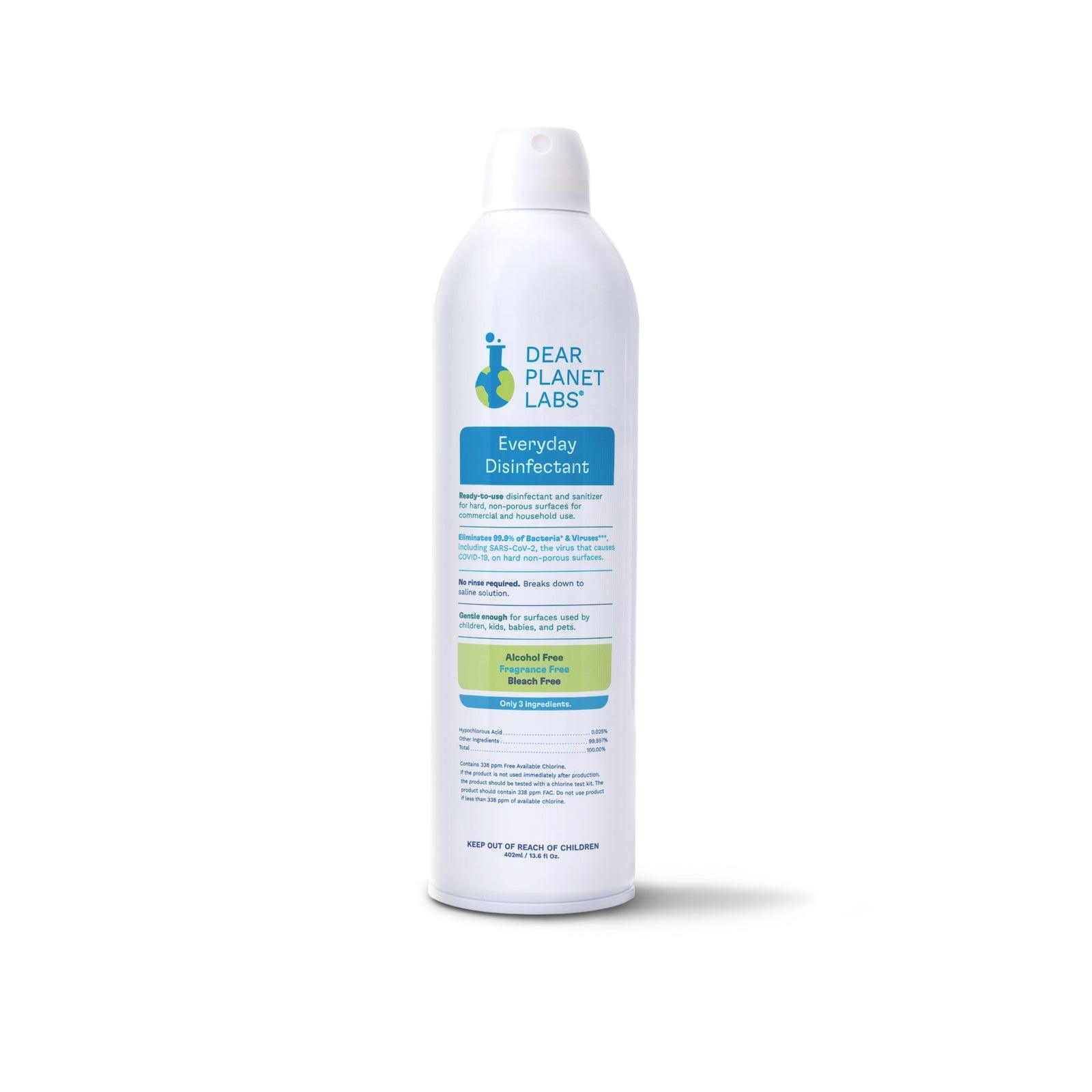 Hypochlorous Acid Disinfectant Spray - Dear Planet Labs